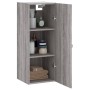 Sonoma gray wall cabinet 34.5x34x90 cm by vidaXL, Sideboards - Ref: Foro24-828834, Price: 45,99 €, Discount: %