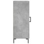 Aparador de madera contrachapada gris hormigón 34,5x34x90 cm de vidaXL, Aparadores - Ref: Foro24-828544, Precio: 60,67 €, Des...