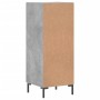 Aparador de madera contrachapada gris hormigón 34,5x34x90 cm de vidaXL, Aparadores - Ref: Foro24-828544, Precio: 60,67 €, Des...