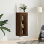 Oak brown wall cabinet 34.5x34x90 cm by vidaXL, Sideboards - Ref: Foro24-828907, Price: 49,73 €, Discount: %