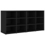 Shoe cabinets 2 units black 52.5x30x50 cm by vidaXL, Lockers and storage cabinets - Ref: Foro24-808687, Price: 91,13 €, Disco...