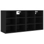 Shoe cabinets 2 units black 52.5x30x50 cm by vidaXL, Lockers and storage cabinets - Ref: Foro24-808687, Price: 91,13 €, Disco...