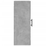 Armario de pared gris hormigón 34,5x34x90 cm de vidaXL, Aparadores - Ref: Foro24-828936, Precio: 40,54 €, Descuento: %