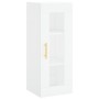 White wall cabinet 34.5x34x90 cm by vidaXL, Sideboards - Ref: Foro24-828900, Price: 49,99 €, Discount: %