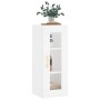 White wall cabinet 34.5x34x90 cm by vidaXL, Sideboards - Ref: Foro24-828900, Price: 49,99 €, Discount: %