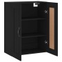 Armario de pared madera de ingeniería negro 69,5x34x90 cm de vidaXL, Aparadores - Ref: Foro24-830373, Precio: 91,99 €, Descue...