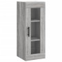 Armario de pared gris Sonoma 34,5x34x90 cm de vidaXL, Aparadores - Ref: Foro24-828938, Precio: 41,67 €, Descuento: %