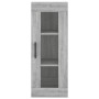 Armario de pared gris Sonoma 34,5x34x90 cm de vidaXL, Aparadores - Ref: Foro24-828938, Precio: 41,67 €, Descuento: %