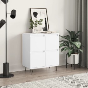 White plywood sideboard 60x35x70 cm by vidaXL, Sideboards - Ref: Foro24-831212, Price: 68,12 €, Discount: %