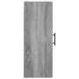 Armario de pared gris Sonoma 34,5x34x90 cm de vidaXL, Aparadores - Ref: Foro24-828938, Precio: 41,67 €, Descuento: %