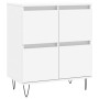 Sideboard aus weißem Sperrholz 60x35x70 cm von vidaXL, Sideboards - Ref: Foro24-831212, Preis: 68,01 €, Rabatt: %