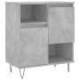 Concrete gray plywood sideboard 60x35x70 cm by vidaXL, Sideboards - Ref: Foro24-831192, Price: 57,08 €, Discount: %