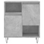 Concrete gray plywood sideboard 60x35x70 cm by vidaXL, Sideboards - Ref: Foro24-831192, Price: 57,08 €, Discount: %