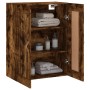 Armario de pared madera ingeniería roble ahumado 69,5x34x90 cm de vidaXL, Aparadores - Ref: Foro24-830361, Precio: 52,99 €, D...