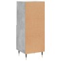 Aparador de madera contrachapada gris hormigón 34,5x34x90 cm de vidaXL, Aparadores - Ref: Foro24-828648, Precio: 59,91 €, Des...