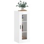 Bright white wall cabinet 34.5x34x90 cm by vidaXL, Sideboards - Ref: Foro24-828926, Price: 43,37 €, Discount: %