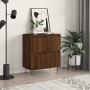 Plywood brown oak sideboard 60x35x70 cm by vidaXL, Sideboards - Ref: Foro24-831219, Price: 67,91 €, Discount: %