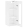 Bright white wall cabinet 34.5x34x90 cm by vidaXL, Sideboards - Ref: Foro24-828926, Price: 43,37 €, Discount: %