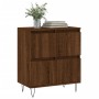 Plywood brown oak sideboard 60x35x70 cm by vidaXL, Sideboards - Ref: Foro24-831219, Price: 67,91 €, Discount: %