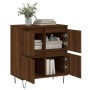 Plywood brown oak sideboard 60x35x70 cm by vidaXL, Sideboards - Ref: Foro24-831219, Price: 67,91 €, Discount: %