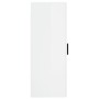 Bright white wall cabinet 34.5x34x90 cm by vidaXL, Sideboards - Ref: Foro24-828926, Price: 43,37 €, Discount: %