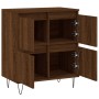 Plywood brown oak sideboard 60x35x70 cm by vidaXL, Sideboards - Ref: Foro24-831219, Price: 67,91 €, Discount: %