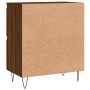 Plywood brown oak sideboard 60x35x70 cm by vidaXL, Sideboards - Ref: Foro24-831219, Price: 67,91 €, Discount: %