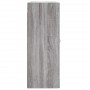 Sonoma gray engineered wood wall cabinet 69.5x34x90 cm by vidaXL, Sideboards - Ref: Foro24-830362, Price: 66,59 €, Discount: %