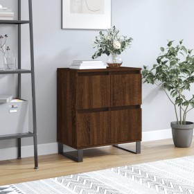 Plywood brown oak sideboard 60x35x70 cm by vidaXL, Sideboards - Ref: Foro24-831227, Price: 88,52 €, Discount: %