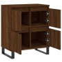 Plywood brown oak sideboard 60x35x70 cm by vidaXL, Sideboards - Ref: Foro24-831227, Price: 89,26 €, Discount: %