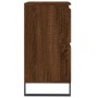 Aparador madera contrachapada marrón roble 60x35x70 cm de vidaXL, Aparadores - Ref: Foro24-831227, Precio: 89,26 €, Descuento: %