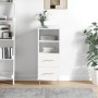 White engineered wood sideboard 34.5x34x90 cm by vidaXL, Sideboards - Ref: Foro24-828652, Price: 63,02 €, Discount: %