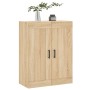 Armario de pared madera ingeniería roble Sonoma 69,5x34x90 cm de vidaXL, Aparadores - Ref: Foro24-830391, Precio: 64,75 €, De...