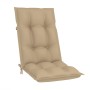 Reclining garden chairs and cushions 8 units gray acacia wood by vidaXL, Garden chairs - Ref: Foro24-3075159, Price: 587,38 €...