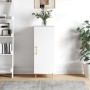 Glossy white plywood sideboard 34.5x34x90 cm by vidaXL, Sideboards - Ref: Foro24-828526, Price: 68,33 €, Discount: %