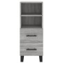 Aparador madera de ingeniería gris Sonoma 34,5x34x90 cm de vidaXL, Aparadores - Ref: Foro24-828698, Precio: 75,48 €, Descuent...