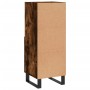 Aparador madera de ingeniería roble ahumado 34,5x34x90 cm de vidaXL, Aparadores - Ref: Foro24-828697, Precio: 68,15 €, Descue...