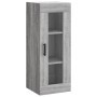 Armario de pared gris Sonoma 34,5x34x90 cm de vidaXL, Aparadores - Ref: Foro24-828922, Precio: 37,89 €, Descuento: %