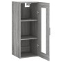 Sonoma grauer Wandschrank 34,5x34x90 cm von vidaXL, Sideboards - Ref: Foro24-828922, Preis: 37,89 €, Rabatt: %