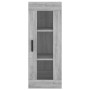 Armario de pared gris Sonoma 34,5x34x90 cm de vidaXL, Aparadores - Ref: Foro24-828922, Precio: 37,89 €, Descuento: %