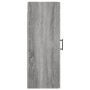 Armario de pared gris Sonoma 34,5x34x90 cm de vidaXL, Aparadores - Ref: Foro24-828922, Precio: 37,89 €, Descuento: %