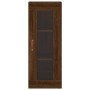 Oak brown wall cabinet 34.5x34x90 cm by vidaXL, Sideboards - Ref: Foro24-828891, Price: 40,43 €, Discount: %