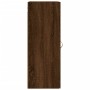 Oak brown wall cabinet 34.5x34x90 cm by vidaXL, Sideboards - Ref: Foro24-828891, Price: 40,43 €, Discount: %