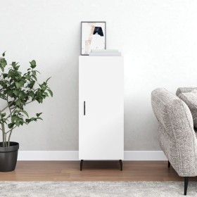 White engineered wood sideboard 34.5x34x90 cm by vidaXL, Sideboards - Ref: Foro24-828556, Price: 69,41 €, Discount: %