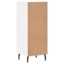 Aparador madera de ingeniería blanco 34,5x34x90 cm de vidaXL, Aparadores - Ref: Foro24-828556, Precio: 69,41 €, Descuento: %