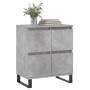 Aparador de madera contrachapada gris hormigón 60x35x70 cm de vidaXL, Aparadores - Ref: Foro24-831224, Precio: 86,47 €, Descu...