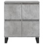 Concrete gray plywood sideboard 60x35x70 cm by vidaXL, Sideboards - Ref: Foro24-831224, Price: 86,47 €, Discount: %