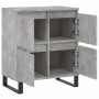 Aparador de madera contrachapada gris hormigón 60x35x70 cm de vidaXL, Aparadores - Ref: Foro24-831224, Precio: 86,47 €, Descu...