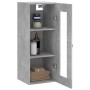 Concrete gray wall cabinet 34.5x34x90 cm by vidaXL, Sideboards - Ref: Foro24-828888, Price: 35,37 €, Discount: %