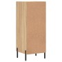 Aparador madera contrachapada color roble Sonoma 34,5x34x90 cm de vidaXL, Aparadores - Ref: Foro24-828551, Precio: 61,23 €, D...